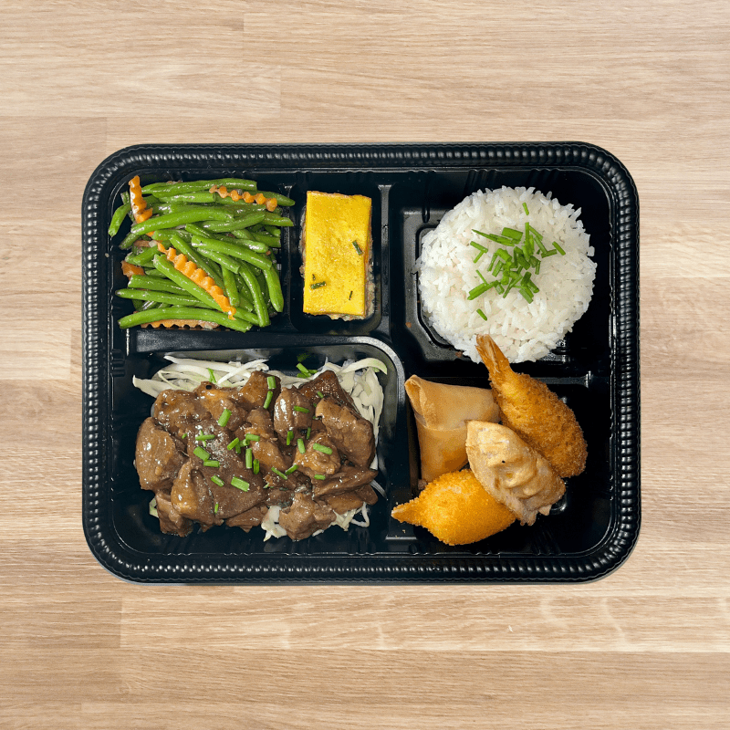 Bento du moment - Porc caramel - Sao Bang