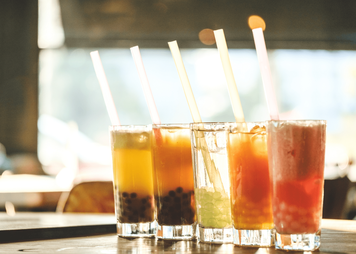 Bubble tea aux fruits - Sao Bang