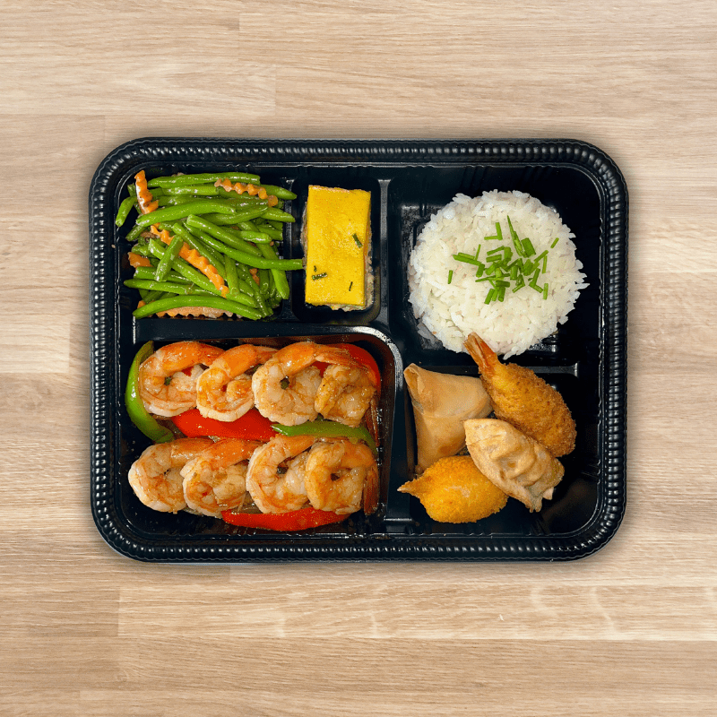 Bento aux crevettes - Sao Bang