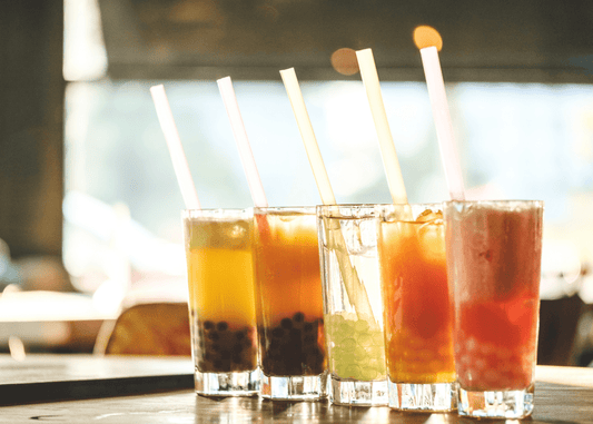 Bubble tea aux fruits - Sao Bang